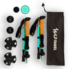 Cargar imagen en el visor de la galería, Bastones De Trekking 2 Unidades Plegables Wild Travel