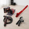 Cargar imagen en el visor de la galería, KIT FITNESS: ABS Roll, Banda, Hand Grip y Cuerda