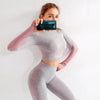 Cargar imagen en el visor de la galería, Conjunto de fitness de gimnasio, 2 piezas, manga larga