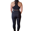 Cargar imagen en el visor de la galería, Conjunto Deportivo Set Peto y Calza Midnight Flow Traje Mujer WildTravel
