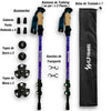 Cargar imagen en el visor de la galería, Bastones de trekking Wild Travel 2 unidades, Ajustable, Resistente y Ligero
