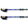 Cargar imagen en el visor de la galería, Bastones de trekking Wild Travel 2 unidades, Ajustable, Resistente y Ligero
