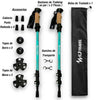 Cargar imagen en el visor de la galería, Bastones de trekking Wild Travel 2 unidades, Ajustable, Resistente y Ligero
