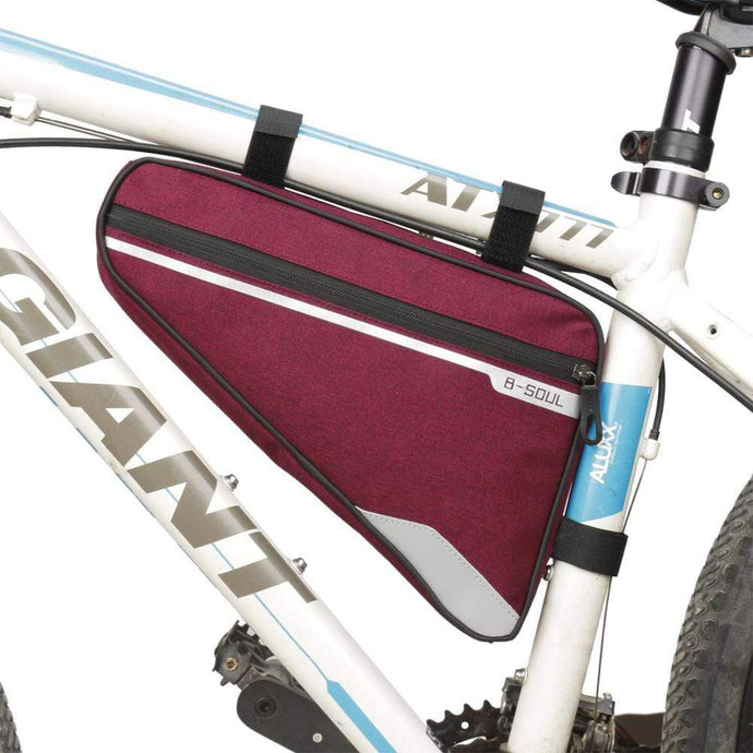 Bolsa Triangular Impermeable, reflectante y reforzado para Bicicleta 1.5 Litros