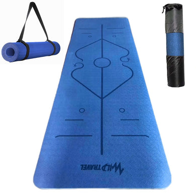 Mat Yoga Colchoneta Eco 8mm Doble Color + Bolso