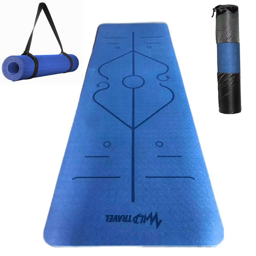 Mat Yoga Colchoneta Eco 8mm Doble Color + Bolso